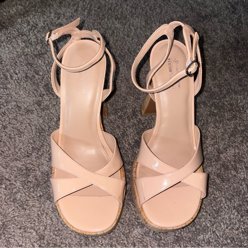 Call It Spring Nude Heels